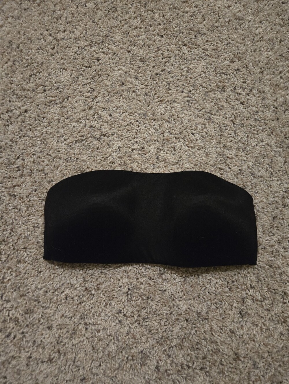 Victoria Secret Strapless Black Seamless Bandeau Bra